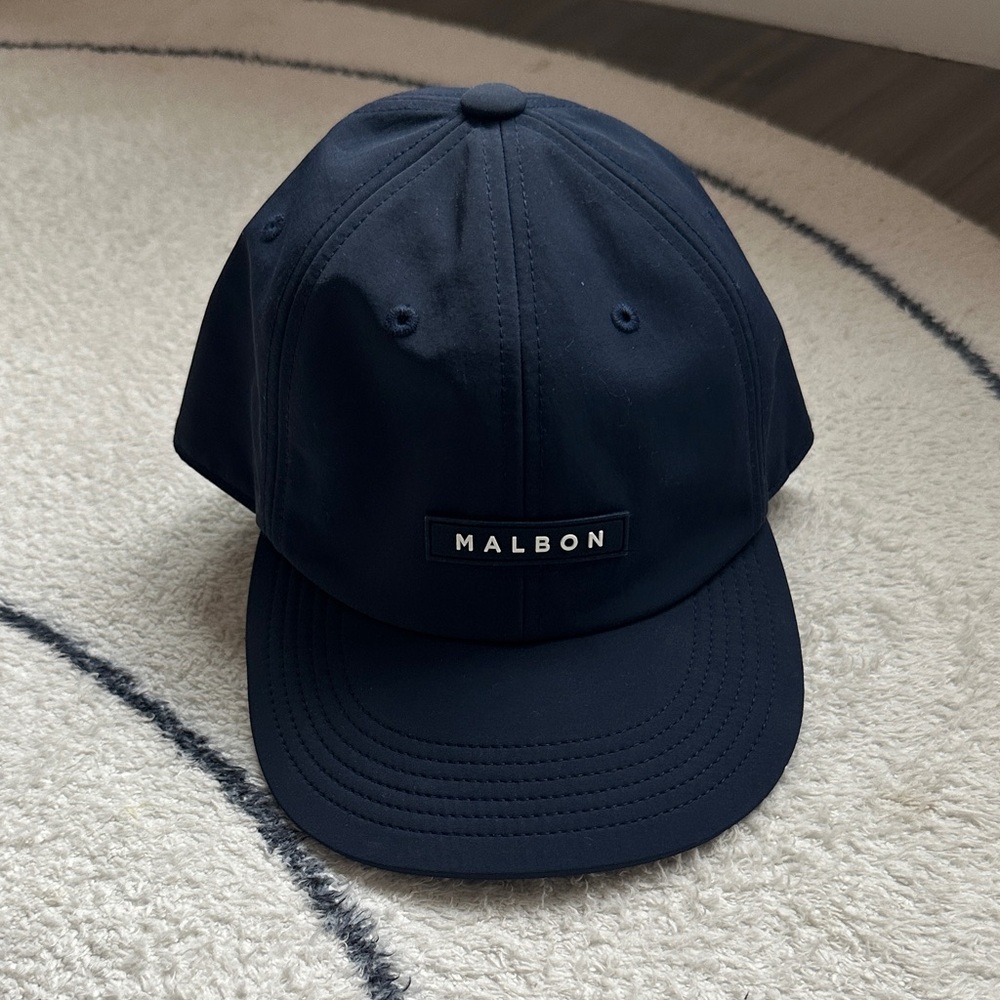 2025 MALBON BLOCK NYLON PACKABLE HAT